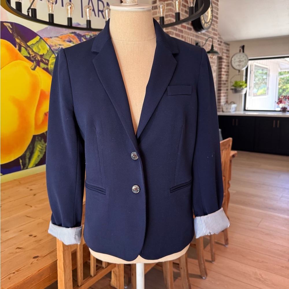 J Crew Blazer Navy blue